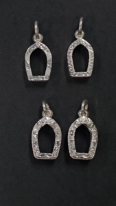 SSNPกรอบพระเงินแท้92.5%ใส่พระปรกจิ๋ว(ทรงพระปรกจิ๋ว)