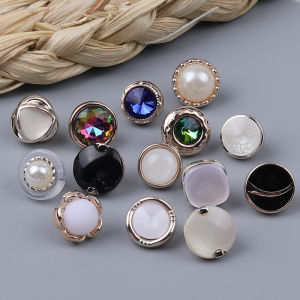 Shirts Button Women White round All-Match Snow Fleece Shirt Button Cardigan sweater Small Button Dress Decorative Buckle