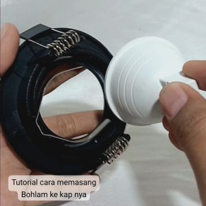 Kap Lampu Downlight Alumunium MR16 / Housing MR16 / Fitting MR16