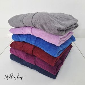 Handuk Kimono Dewasa Polos Jumbo (5L) / Jubah Mandi Dewasa Wanita
