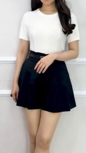 Silvervogue - SV 5738 - Ellena Knit Top | Atasan Rajut Kasual Pakaian Wanita