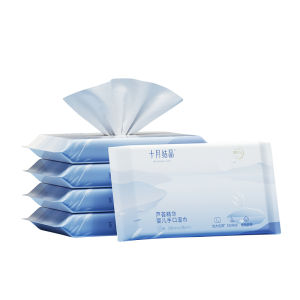 SHI YUE JIE JING | Hand & Mouth Portable Baby Wipes 5 Pack