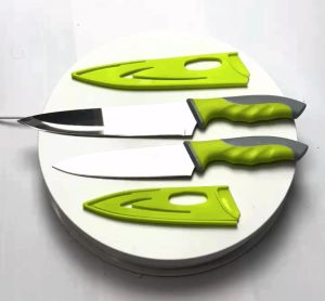 Pisau Dapur Sarung Hijau Stainless Steel | Chef Knife