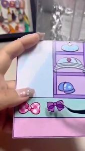 Payoe Quiet Book Sanrio: Mainan Edukasi Anak & Cool Book Paper Doll