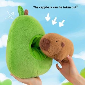 JIFANPAUL | Avocado Capybara Plush Toy Creative Pillow