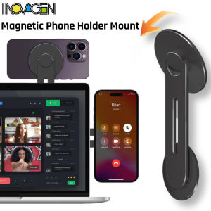 Inovagen Giá để điện thoại máy tính xách tay từ tính giá treo điện thoại xe hơi có thể điều chỉnh thanh nẹp mở rộng máy tính xách tay mỏng cho điện thoại thông minh