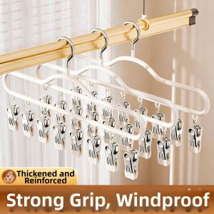 Dorm Use Student Multi-Clip Drying Rack for Socks Underwear Pants