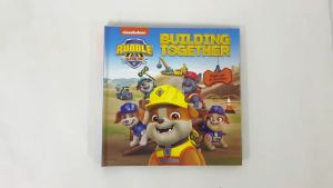 Paw Patrol Rubble & Crew Pop Up Story Book For Kids To Read About Construction (Hardcover) Rubble And His Crew Storybook - Lazada