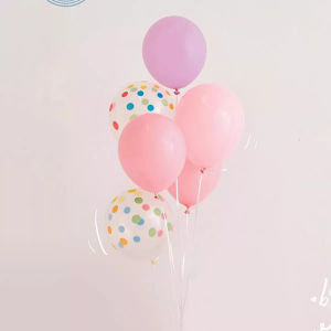 Colorful Ball Twisted Hair Clip Girls First Birthday Sweet Cute Headwear Birthday Decoration Ins Style Shoulder Strap