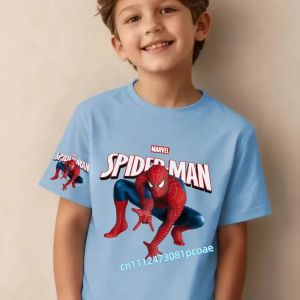 Hot Toys | Spidey and His Amazing Friends T shirts Kids New Cool Boys Girls Tee shirt Children Cotton SoftClothes parent child Kid TShirt
