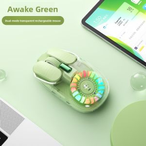B.O.W | Transparent Quiet Wireless Bluetooth Mouse for Women with Cute Design