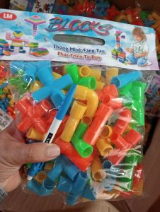 Đồ chơi xếp hình ống nước đa năng cho bé