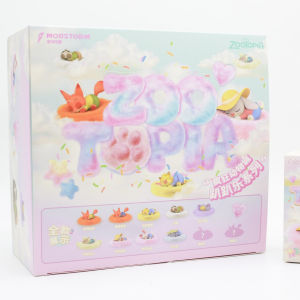 Hot Toys | Original Blind Box Toy Sleep Series Plush Cushion PVC Animal Rabbit Fox Doll Figures Desk Decor Birthday Gifts