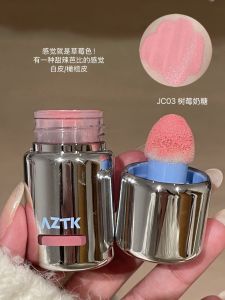 AZTK Liquid Blusher Jello Color Powder JC04 Moisturizing Highlight Beauty Expands Contracts Cheek Matte Face Makeup