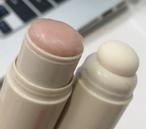 HERORANGE Water Glow Blush On Stick: Double Head Perona Pipi Natural Highlighter Makeup