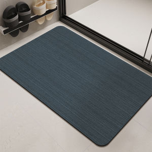 Bathroom Mat Silicon Dendroid Water Absorbent Non-Slip Easy Clean Carpet Entrance Door Mat Toilet Floor Rug Home Use