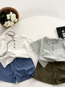 Summer Cotton T-Shirt Set 2 Pieces