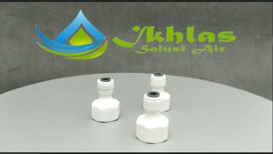 RO Water Straight Fitting 1/4" 3/8" - 20mm Hose Female Plastic Pipe Connector