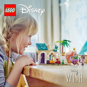 LEGO Disney 43223 Asha in the City of Rosas (154 Pieces) Mainan Building Block Toys