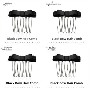 NING ZHOU | Princess Style Bow Hair Clip For Adult Fringe Management Volume Enhancing