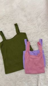 Korean Knit TANK TOP TALI RIB |SALE MURAH 1 KG MUAT 12PC