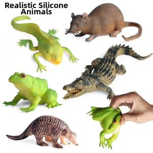 Scary Prank Animal Models Soft Silicone