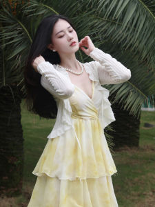 Ice Silk Knitted Cardigan Womens Summer Short Style Air Conditioner Cover up Open Front Sleeveless V Neck Solid Color Top