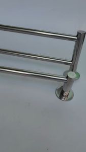 Giá Treo Khăn 60cm Dạng Đơn và Đôi Inox 201 cao cấp-Chống Rỉ Sét Độ Bền Bỉ Cao kèm tắc kê lắp ráp.