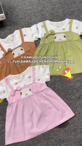 Dress Meilo Bayi & Anak Perempuan Korea - Dress Anak Perempuan Alinkidos