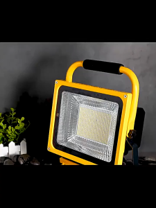 New Portable LED Emergency Light with Tripod Rechargeable Flood Spot Work Light for Camping Hiking Garage Outdoor Landscape Lighting Universal Plug