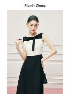 Elegant French Style Sleeveless Dress