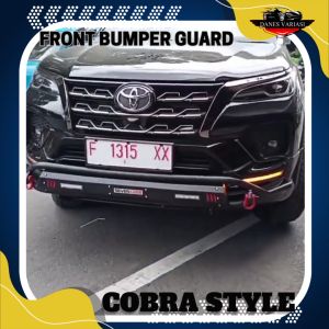 Front Bumper Guard ALL NEW XPANDER - Tanduk Towing Bemper Depan Cobra - SEVENCODE