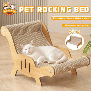 Cat Scratching Board 2 in 1 Cat Sofa Pet Furniture Wear-resistant cat Sisal Cushion Recliner Chair