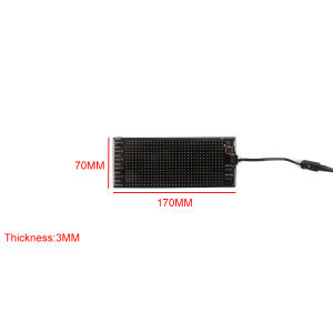 PYFORE LED Screen Sign Scrolling Advertising Light APP Control Light Custom Text Pattern For RC Model Car Modified Accessories