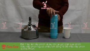 Nắp bình giữ nhiệt 1 lít Rạng Đông mã 1038N2 nút nhựa nắp thay thế gioăng ron phụ kiện thay thế bình thủy phích nước 1038