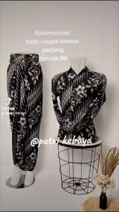 ROK LILIT BATIK SERUT BAWAHAN KEBAYA ROK LILIT WISUDA PESTA KEKINIAN AS MARON Panjang Ring Wanita