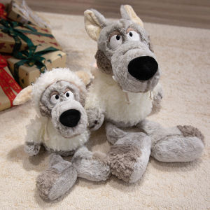 Soft Wolf In Sheeps Clothing Plush Toy Creative Stuffered Fairy Tale Animal Doll Kawaii Gift For Children Haloween gifts