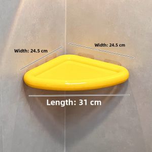 Bathroom Cosmetics Storage Box Triangle Shelf No Drilling Required Washstand Skincare Products Placement Organizer Rack