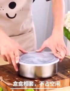 Rantang Susun 5 Stainless Steel / Satu Set Rantang 5in1 / Rantang Beranak / Tempat Penyimpanan Makanan Lauk / Set Mangkok Termurah Terbaru Promo