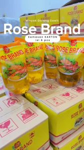 MINYAK GORENG ROSE BRAND 2 LITER 1 Dus (6 pcs) Kemasan Refill