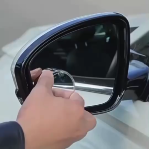 กระจกมองหลังรถยนต์ ทรงกลม ขนาดเล็ก หมุนได้ 360 องศา 2 ชิ้น สำหรับดูจุดบอดขณะขับรถ