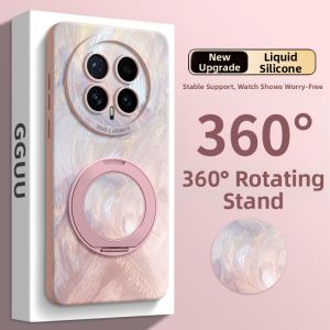 GGUU | Womens Silicone Crossbody Stand Shockproof Full-Coverage Phone Case for Honor Magic 9