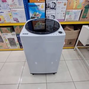 Mesin Cuci 1 Tabung SHARP ES 809 T MegaMouth Tabung Tanpa Lubang 8 KG