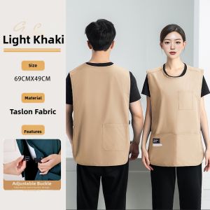 FAYILANG | Custom Logo Imprinted Apron Vest for Female Restaurant Staff