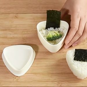 Kitchen DIY Triangular Sushi Maker Mold DIY Sushi Mold Onigiri Rice Ball Food Press Triangular Sushi Maker Mold