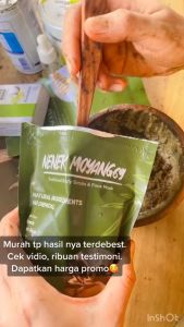 Lulur Herbal alami nenek moyang 69 Moyang69 Pencerah Pelembut Pemutih Penghalus Kulit Tubuh Badan Whitening Brightening Skin Obat anti jerawat anti acne aman dan bpom asli original