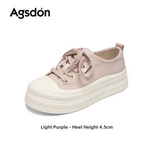 Agsdon | Comfortable Height Increasing Summer Canvas Sneakers