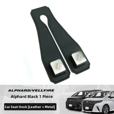 Car Seat Hook Vehicle Interior Storage Hooks Metal U-Shaped Hook 20Kg Load Bearing Anti-Slip Design for Car Seats