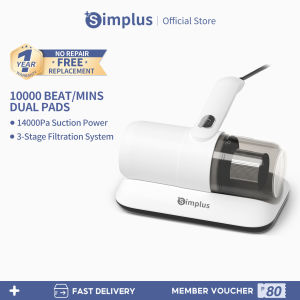 Simplus Dust Mite Vacuum Cleaners Mite Removal Anti-Allergy Mite Removal for Bed Sofa Car