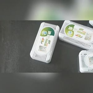 Ready Stock - Refrigerator Deodorizer Box by Charcoal Grandpa Nano Mineral Odor Absorber | Reusable | Food-Safe